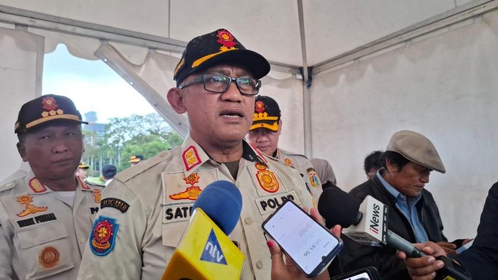 Plt Kepala Dinas Gulkarmat DKI Jakarta, Satriadi Gunawan (Belia/detikcom)