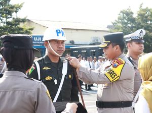 376 Personel Gabungan Siap Amankan Nataru di Kediri