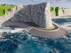 Sudah 70 Persen, PUPR Badung Kebut Penanganan Tebing Uluwatu