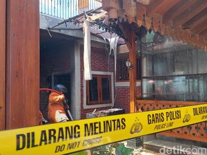 Rumah Makan di Kulon Progo Terbakar, Pemicunya Diduga Tabung Gas Bocor