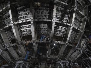 Wujud Detektor Raksasa China untuk Cari Partikel Hantu