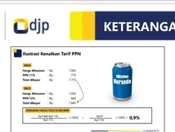PPN Naik Jadi 12%, Harga Minuman Kaleng-Televisi Jadi Segini