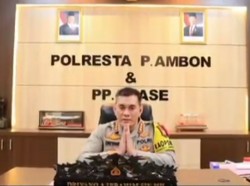 Video Permintaan Maaf Kapolresta Ambon gegara Anggotanya Banting Warga