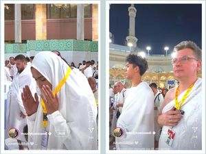 Akhir Tahun, Maudy Koesnaedi Umroh Bareng Anak dan Suami Akhir Tahun, Maudy Koesnaedi Umroh Bareng Anak dan Suami