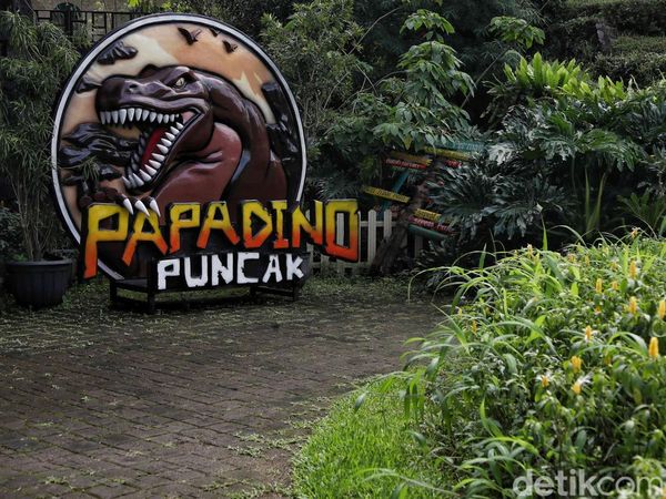 Asik, Sekarang Ada Dinosaurus di Puncak Bogor