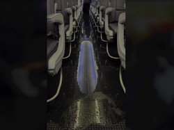 Mirip Titanic tapi di Pesawat, Lantai Kabin Mendadak Banjir!