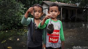 Nestapa Kampung Sembilangan yang Dikepung Banjir Rob