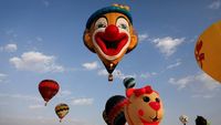 Meriahnya Festival Balon Udara Qatar