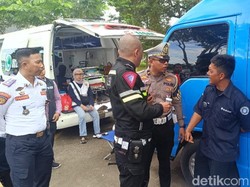 Ada Sopir Bus Marah-marah Tolak Tes Urine Saat Ramp Check di Tol Jagorawi