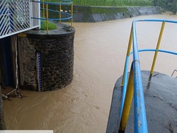 Bendung Tabo-tabo Pangkep Turun Jadi Waspada, Ketinggian Air 450 Cm