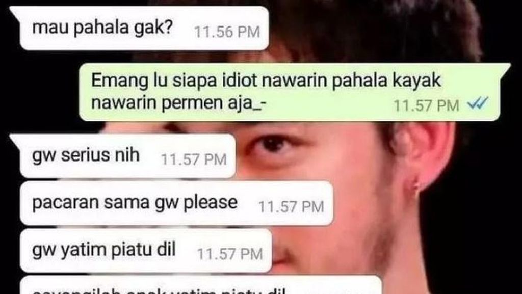 Chat Konyol Ngajak Selingkuh dan Pacaran, Endingnya Bikin Ngenes Chat Konyol Ngajak Selingkuh dan Pacaran, Endingnya Bikin Ngenes