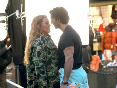 Tuduhan Pelecehan, Ini Potret Blake Lively Syuting Bareng Justin Baldoni
