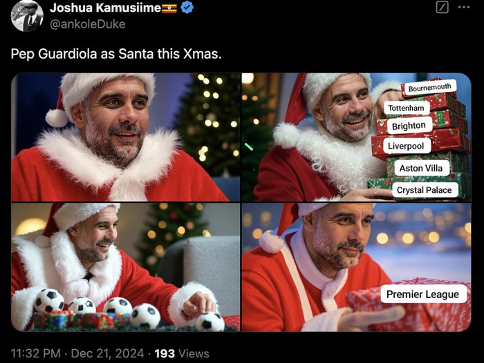 Meme Santa Pep