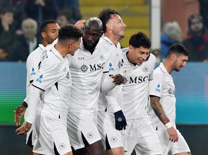 Genoa Vs Napoli: Menang 2-1, Lukaku dkk. ke Puncak Klasemen Genoa Vs Napoli: Menang 2-1, Lukaku dkk. ke Puncak Klasemen