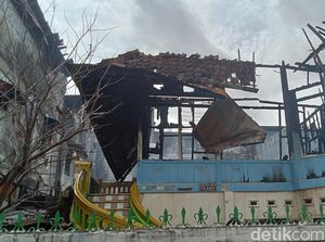 Korsleting Usai Listrik Padam, Rumah di Palembang Hangus Terbakar