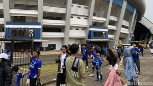 Suasana Stadion GBLA Jelang Persib Vs Persita