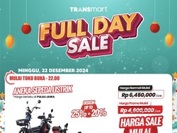 Deretan Sepeda Listrik Diskon Tembus 45% di Transmart Full Day Sale