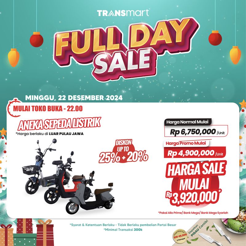 Lulus All Day Sale, 22 Desember 2024