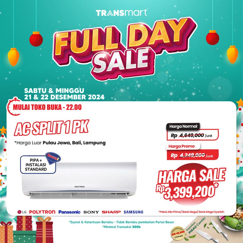 Lulus All Day Sale, 22 Desember 2024