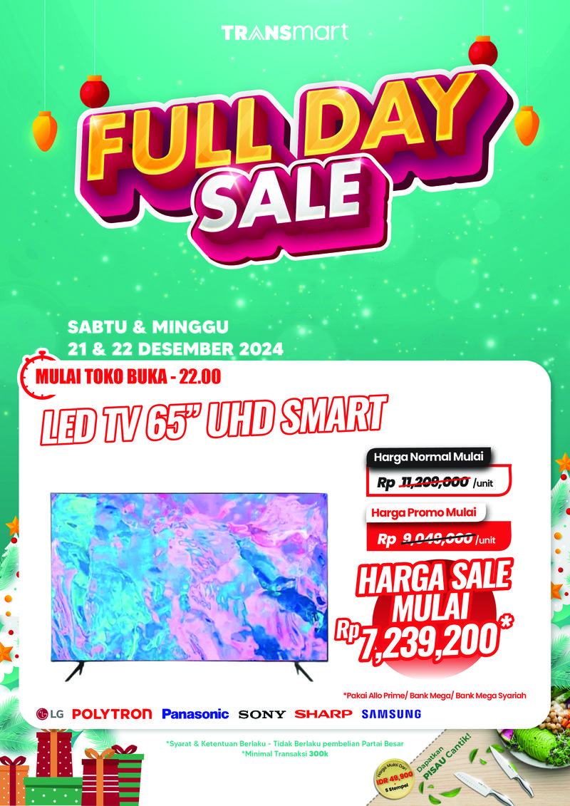 Lulus All Day Sale, 22 Desember 2024