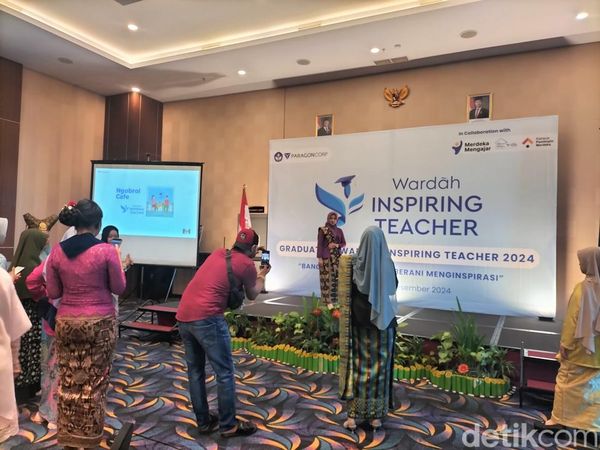 Potret Graduation Wardah Inspiring Teacher 2024, Pameran Guru Bikin Acara Meriah