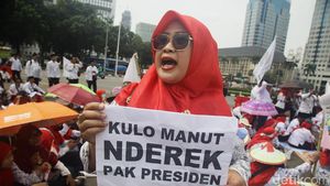 Aksi Guru Swasta Minta Tunjangan Rp 2 Juta/bulan
