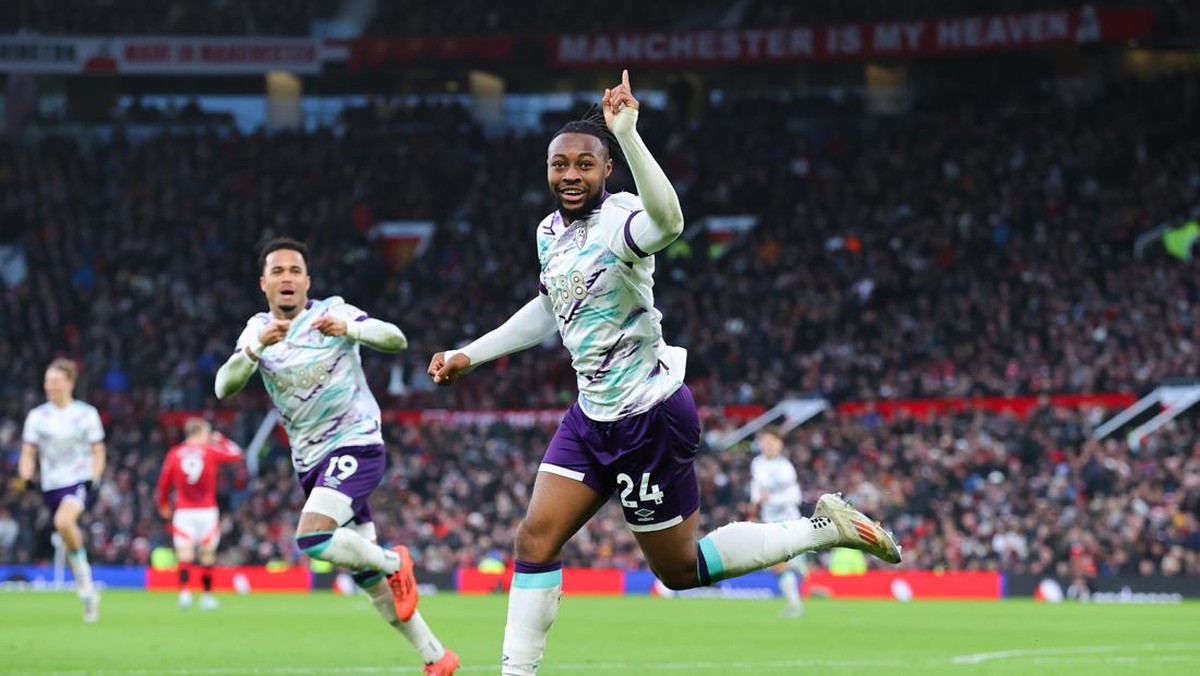 Bournemouth menang lagi di Old Trafford. (Foto: Getty Images/James Gill - Danehouse)