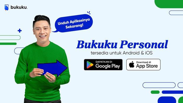 Bukuku Personal Dapat Diunduh Pada Play Store dan App Store.