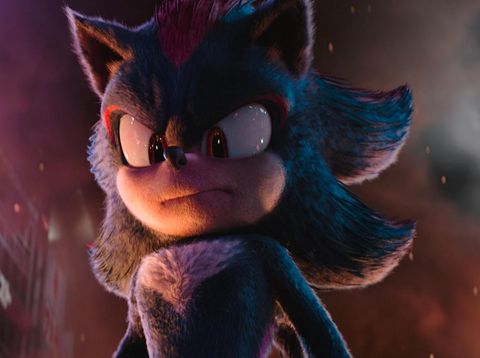 Keanu Reeves sebagai Shadow the Hedgehog dalam film Sonic the Hedgehog 3 (2024). (Paramount Pictures and Sega of A, Inc. via IMDb)