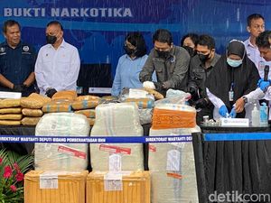 BNN Musnahkan 81 Kg Sabu hingga 197 Kg Ganja dari 20 Kasus Narkoba