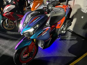 Modifikasi Yamaha Aerox Alpha Ala Kantong Pelajar, Racing tapi Fungsional Modifikasi Yamaha Aerox Alpha Ala Kantong Pelajar, Racing tapi Fungsional