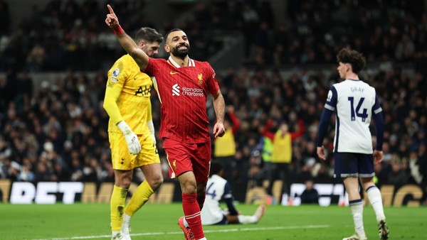 Tottenham Vs Liverpool: Menang 6-3, The Reds Natalan di Puncak Klasemen