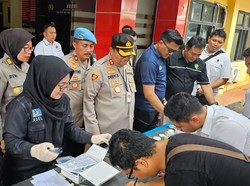 Anggota Polres Jaksel Dites Urine Mendadak, Senpi Ikut Diperiksa