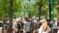 Suasana Malioboro Mulai Padat Wisatawan