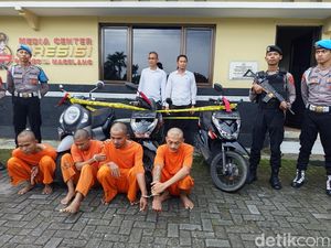 Tampang 9 Maling Motor Magelang Jaringan Lampung-Indramayu, Bosnya Masih Buron