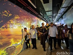 Tunnel TIJ-KBS Resmi Dibuka, Dilengkapi Video Mapping Satwa