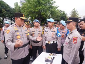 Wakapolda Metro Cek Senpi Anggota, Wanti-wanti Penyalahgunaan Wakapolda Metro Cek Senpi Anggota, Wanti-wanti Penyalahgunaan