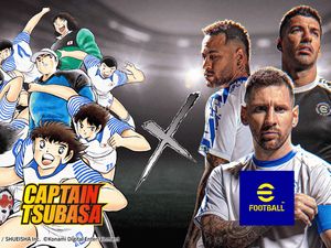 Messi-Suarez Cosplay Jadi Karakter Anime Captain Tsubasa, Ini Faktanya