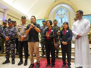 Forkopimda Kunjungi Sejumlah Gereja Pastikan Natal Aman dan Kondusif