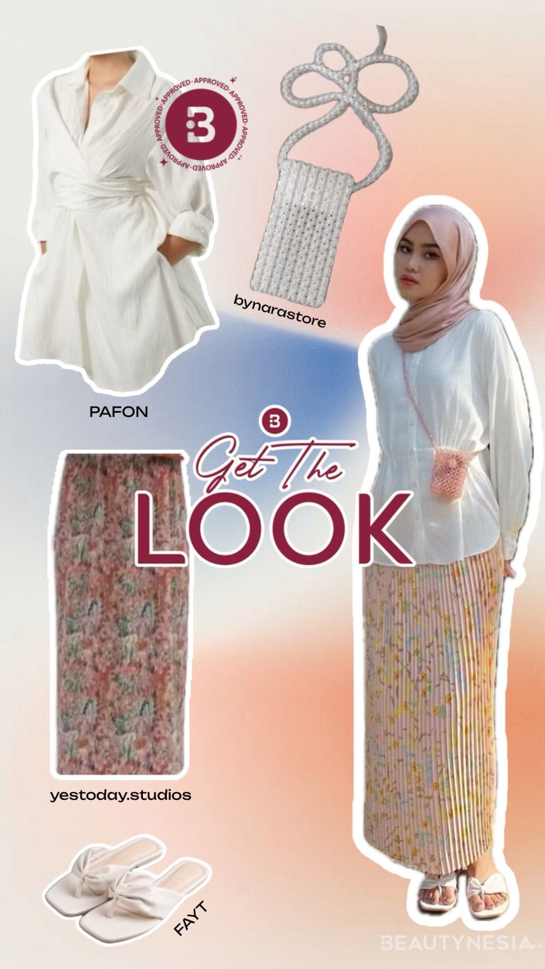 Get The Look: Ide Outfit Hijab Simpel dan Feminin ala Sashfir