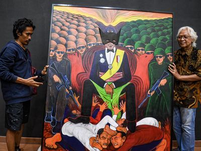 Momen Yos Suprapto Turunkan Lukisannya dari Galeri Nasional