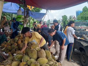 Pedagang Durian Diperbolehkan Berjualan di Palembang, Asalkan...