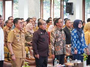 Pj Gubernur Lampung Paparkan Berbagai Capaian Pembangunan Selama 2024