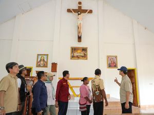 Senangnya Warga Ivimahad di Merauke Dapat Bantuan Renovasi Gereja