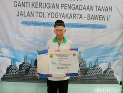 Cerita Mulyanto Sawahnya 30 Cm Terkena Tol Jogja-Bawen