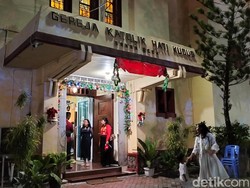 Umat Kristiani di Aceh Beribadah dengan Nyaman saat Misa Malam Natal
