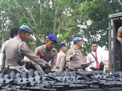 Cegah Potensi Penyalahgunaan, Ribuan Senpi Anggota Polda Babel Dicek