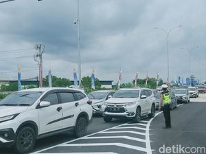Tol Fungsional Klaten-Prambanan Arah Jogja Padat Siang Ini, Lalin Direkayasa