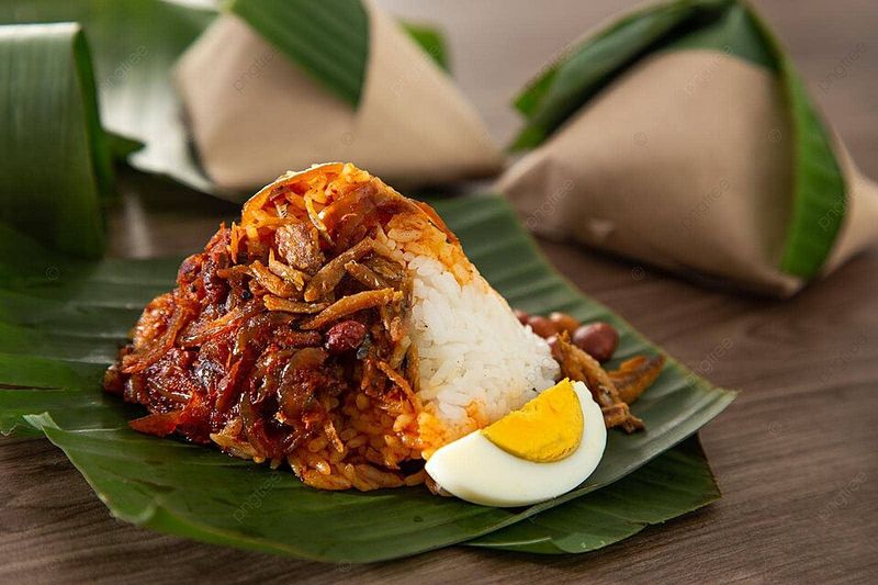 Bentuknya Aneh, Influencer China Sebut Nasi Lemak Sebagai Bacang