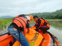 Mayat Suami Dinik yang Hanyut Ditemukan di Waduk Pacal